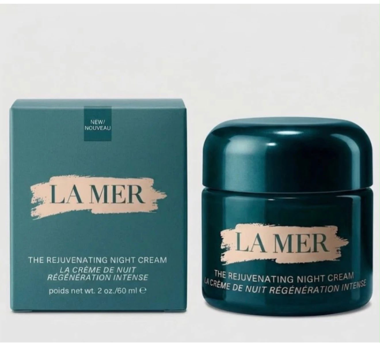 La Mer The Rejuvenating Night Cream 60ml / 2 oz – Luxury Anti-Aging Face Cream – New Sealed in Box