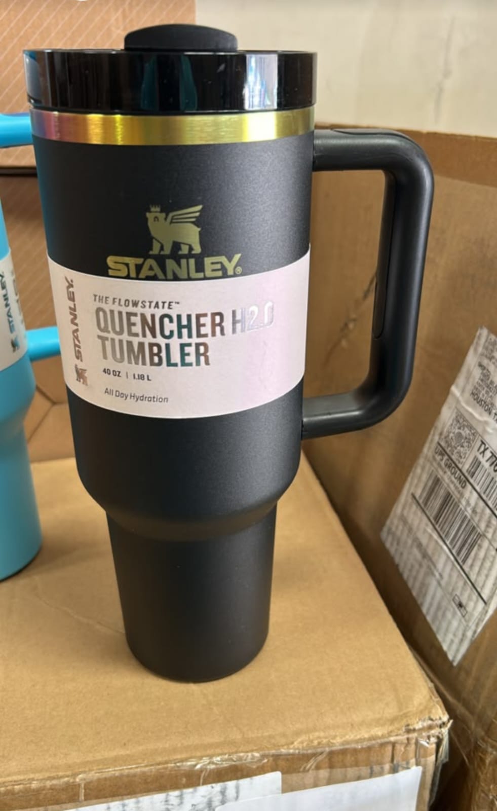 Stanley Quencher H2.0 Stanley Quencher 40oz Black
