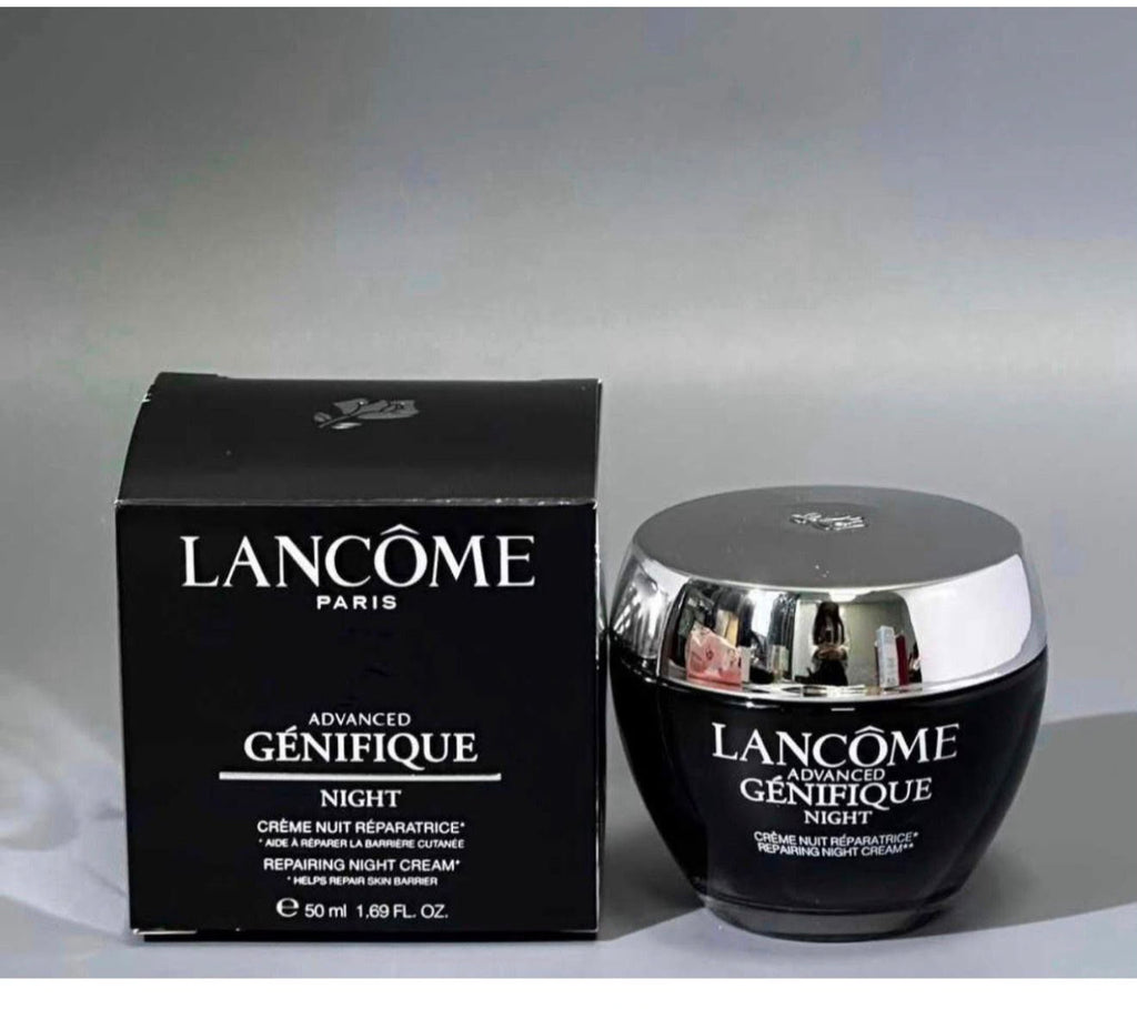 Lancôme Advanced Génifique Repairing & Restorative Night Cream 1.69 oz NIB – New