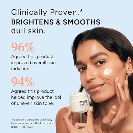 Eight Saints Cloud Whip Vitamin C Face Moisturizer – 2 oz | Anti-Aging Day Cream with Vitamin B5, Cocoa Butter & Jojoba Oil