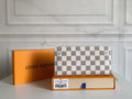 Louis Vuitton Damier Azur Zippy Wallet With Box | Pre-Owned