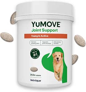 YuMOVE Joint Supplement for Young & Active Dogs – 240 Tablets
