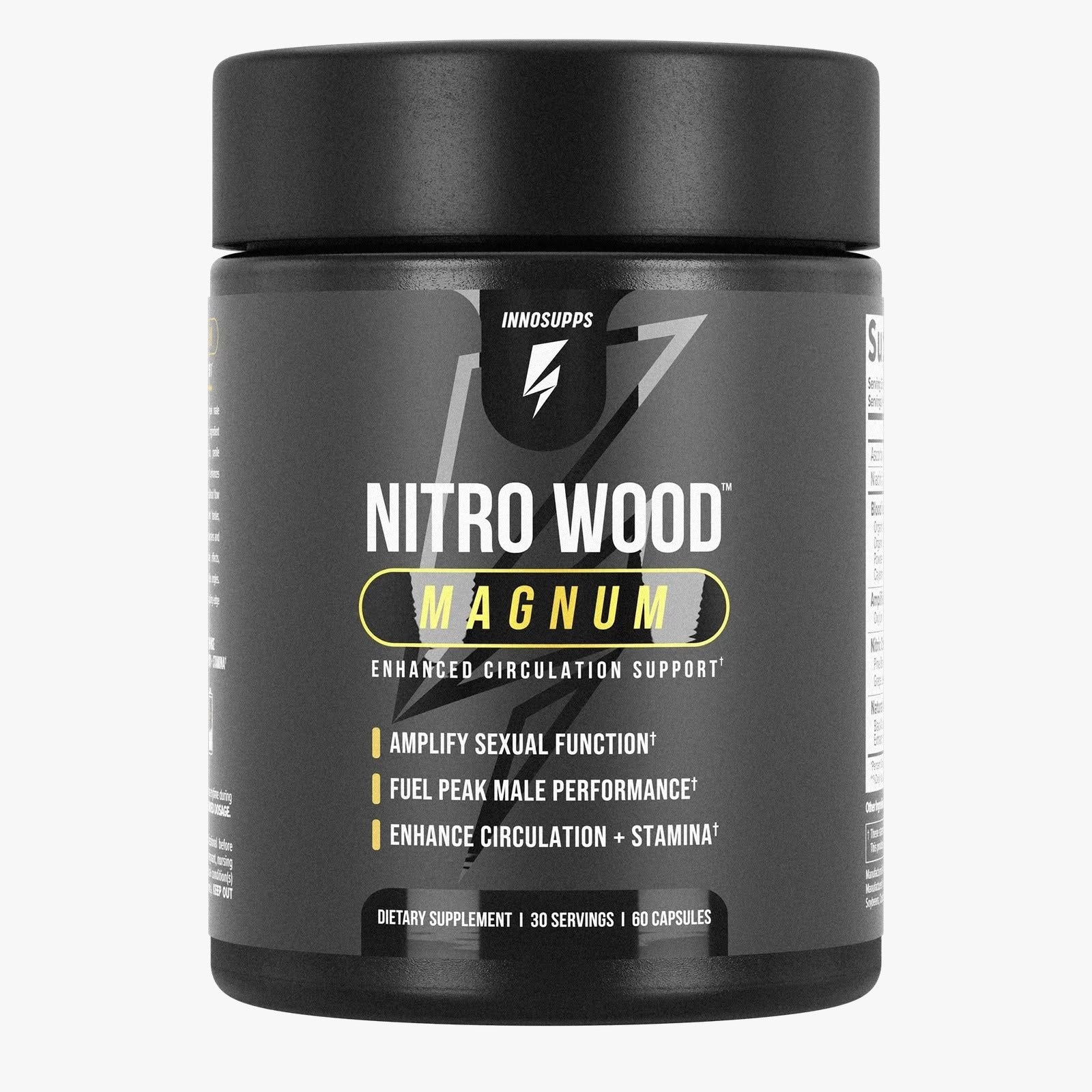Nitro Wood Magnum Nitric Oxide Booster for Men – 30 Servings