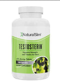 NaturalSlim TESTOSTERIN Men's Testosterone Support 180 Capsules
