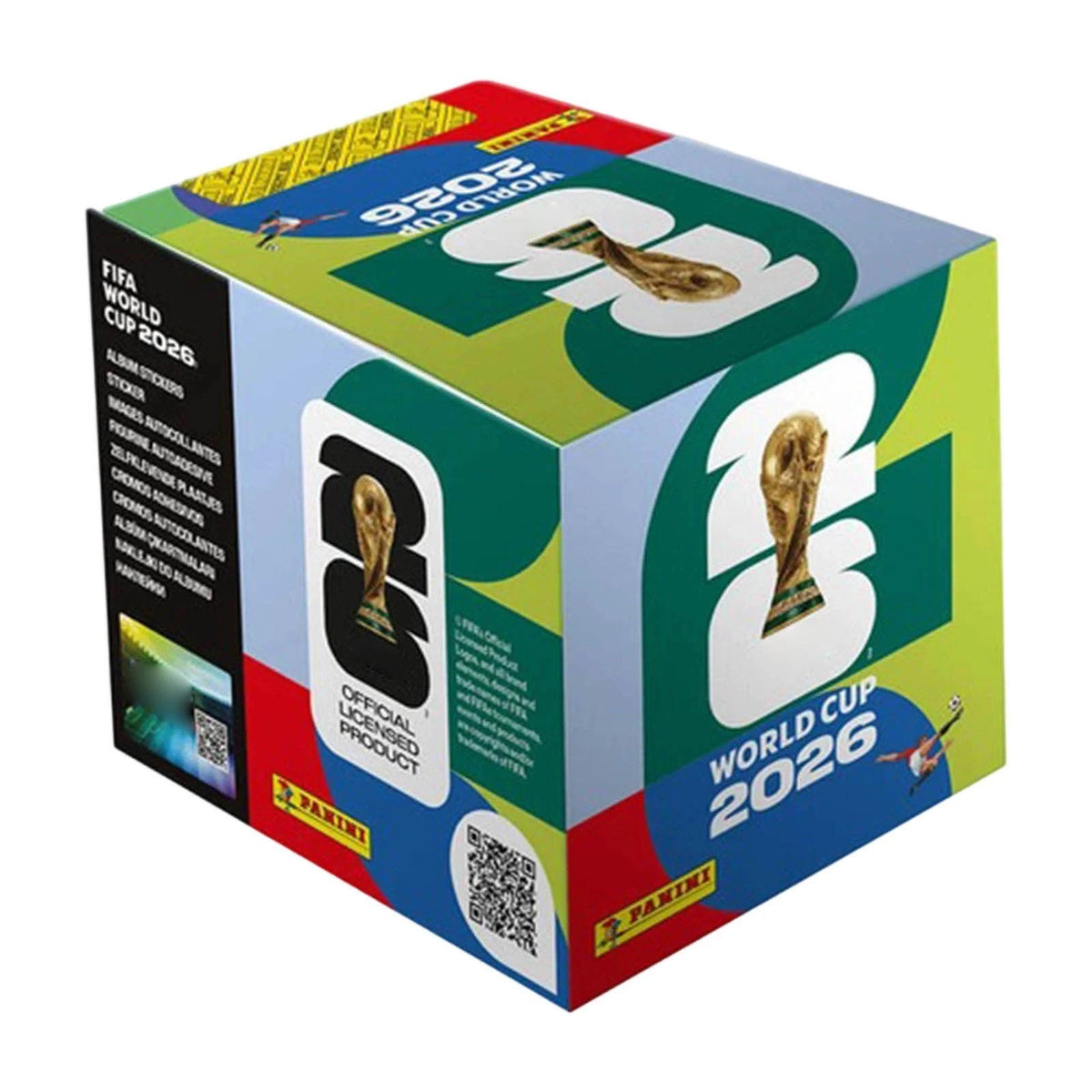 FIFA World Cup 2026 Panini Collection Box of 50 Packs 350 Stickers