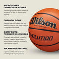 Wilson Evolution Basketball 29.5" Official Size Indoor Game Ball