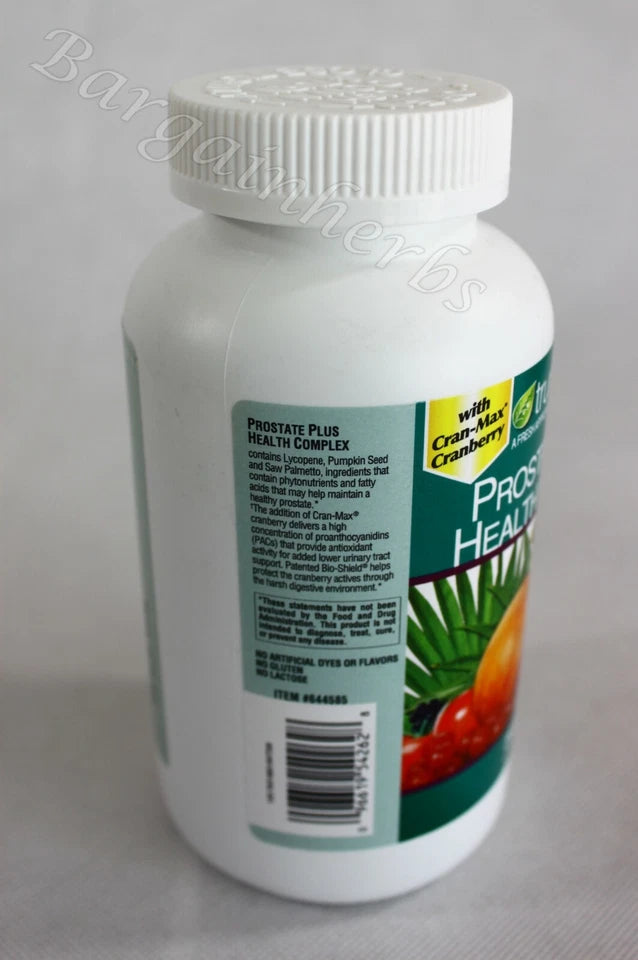 Trunature Prostate Plus Health Complex 250 Softgels Free Shipping Exp 08/2027
